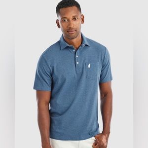 Johnnie-O Men’s Heathered Original 4-Button Polo, size Medium